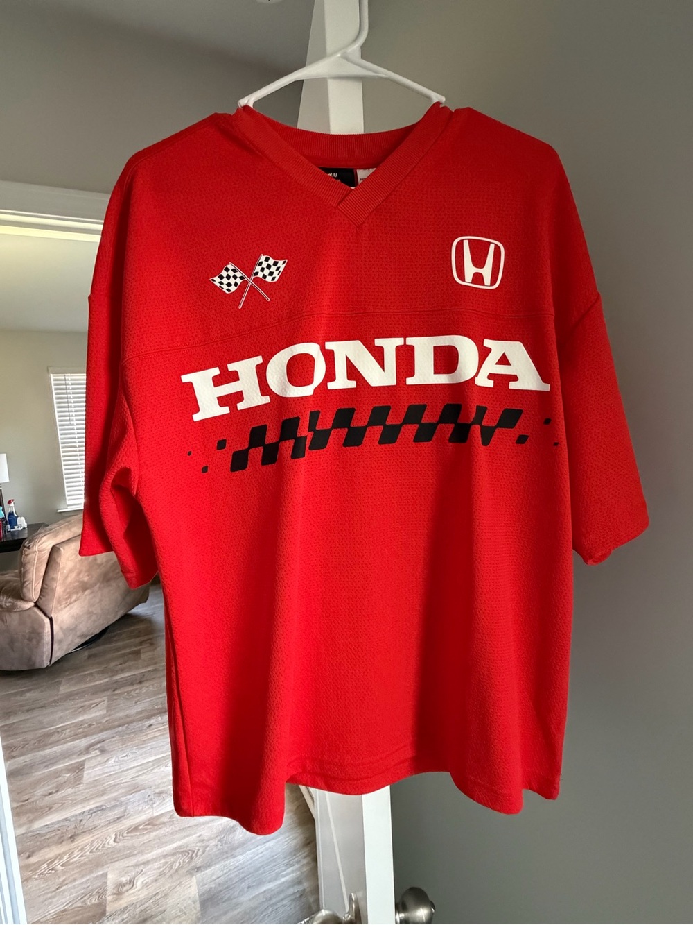 H&M Red Honda Racing Jersey Tee